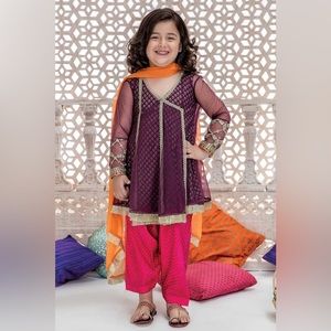 Kids Maria B Pakistani designer girls outfit